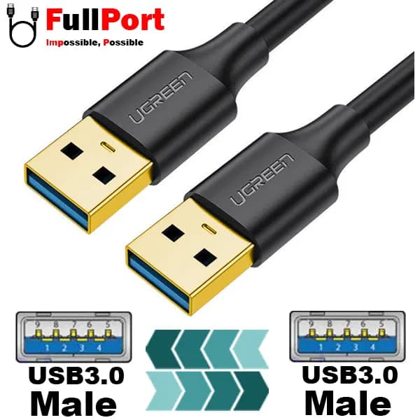 کابل لینک USB3 طول 2 متری برند یوگرین مدل US128-10371 — تصویر ۲
