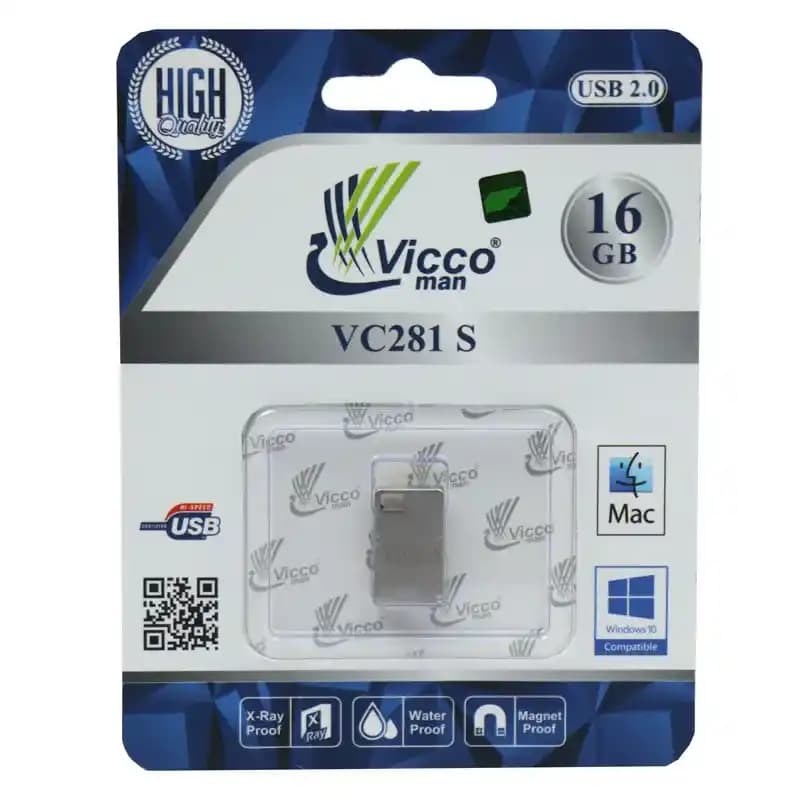 فلش 16 گیگ ویکومن ViccoMan VC281 USB2.0 — تصویر ۴