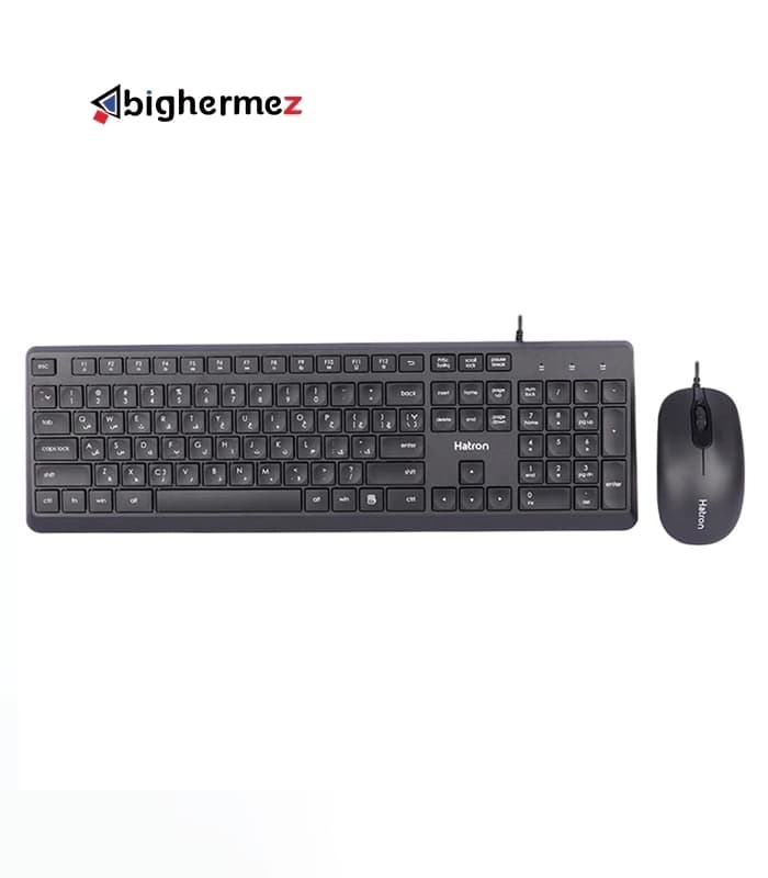 کیبورد و ماوس باسیم هترون مدل HKC215 — تصویر ۷