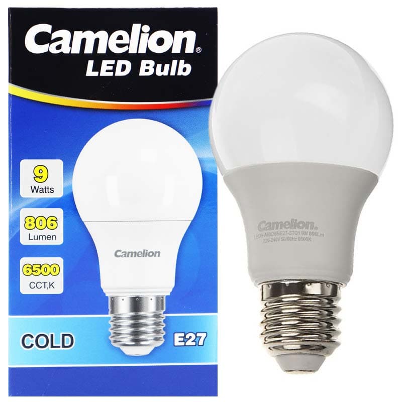 لامپ LED کملیون Camelion E27 9W — تصویر ۴