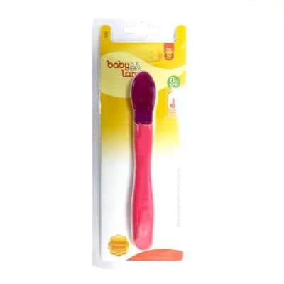 قاشق سیلیکونی حرارتی بی بی لند سایز کوچک مدل 428 Baby land small size spoon — تصویر ۲