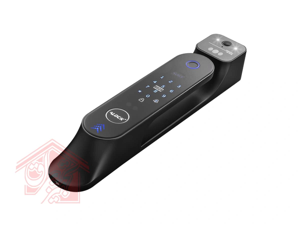 دستگیره دیجیتال درب ضد سرقت و دستگیره تشخیص چهره ALOCK مدل P60+ Pro — تصویر ۲