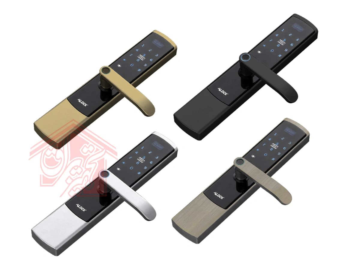 قفل دیجیتال درب ضد سرقت اثر انگشتی آنلاین ALOCK مدل +S550 — تصویر ۹