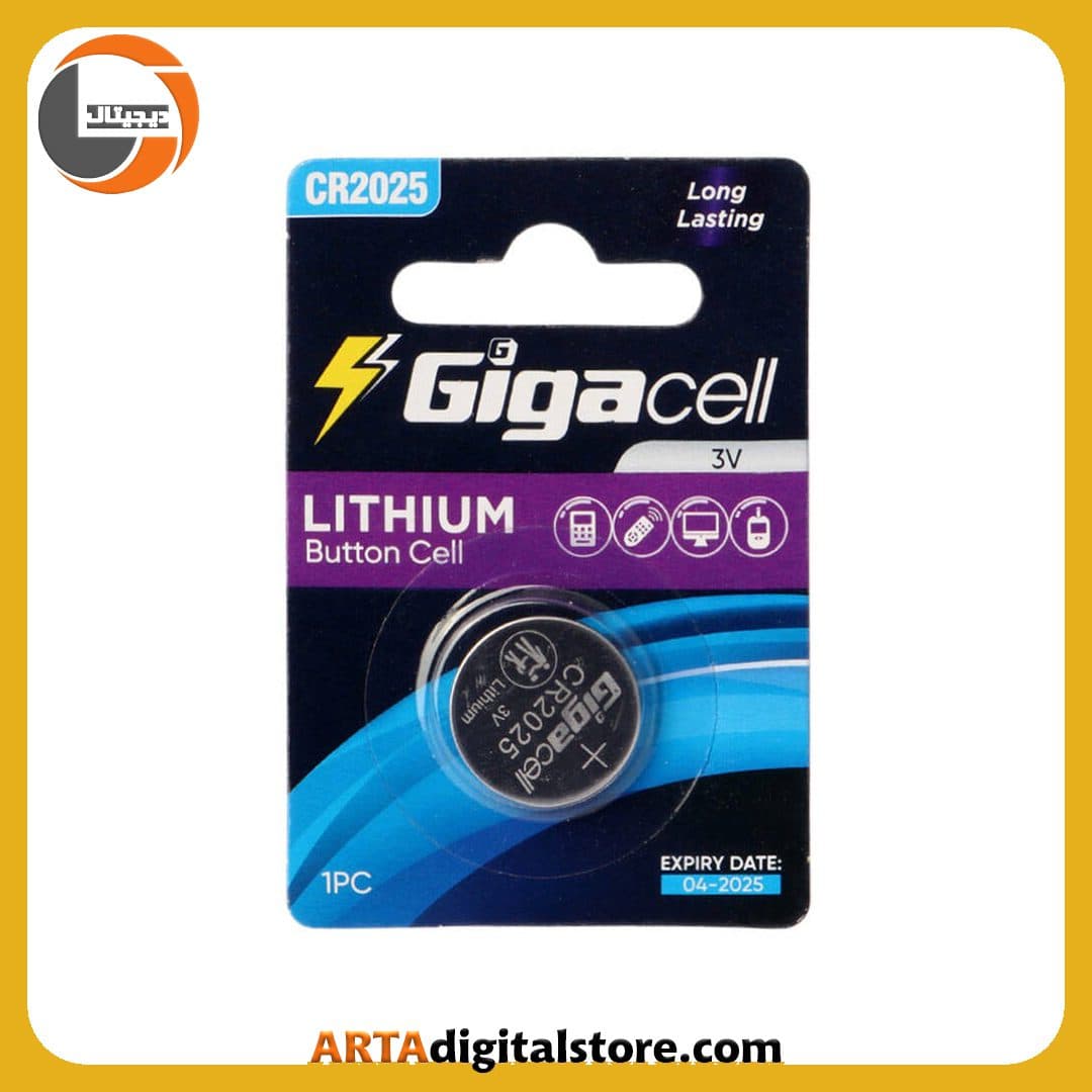 باتری سکه ای Gigacell CR2025 — تصویر ۴