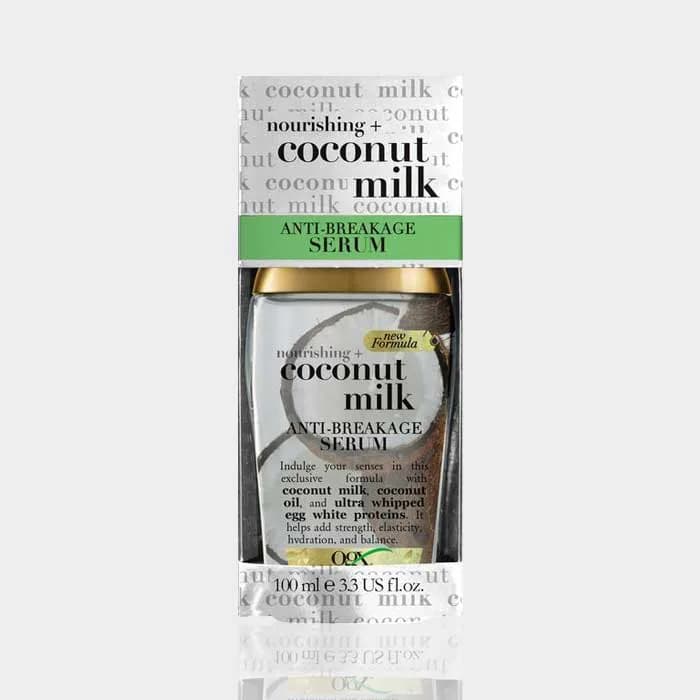 سرم شیرنارگیل او جی ایکس مدل OGX Nourishing + Coconut Milk Anti-Breakage Serum — تصویر ۲