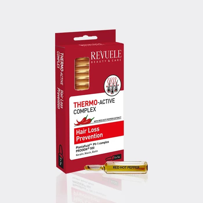 ویال ضد ریزش مو رووله مدل Revuele hair loss prevention 8×5ml — تصویر ۲