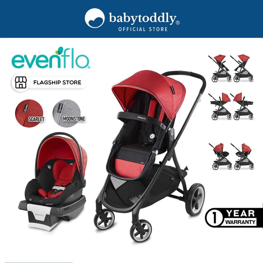 کالسکه و کریر ایون فلو Evenflo مدل Gold Shyft — تصویر ۸