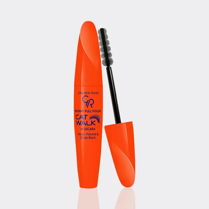 ریمل حجم دهنده فوری گلدن رز مدل Golden Rose Cat Walk maskara — تصویر ۲