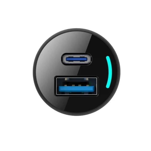 شارژر فندکی 53 وات پاورولوژی مدل PCCSR012 – دو پورت USB-C و USB-A — تصویر ۴