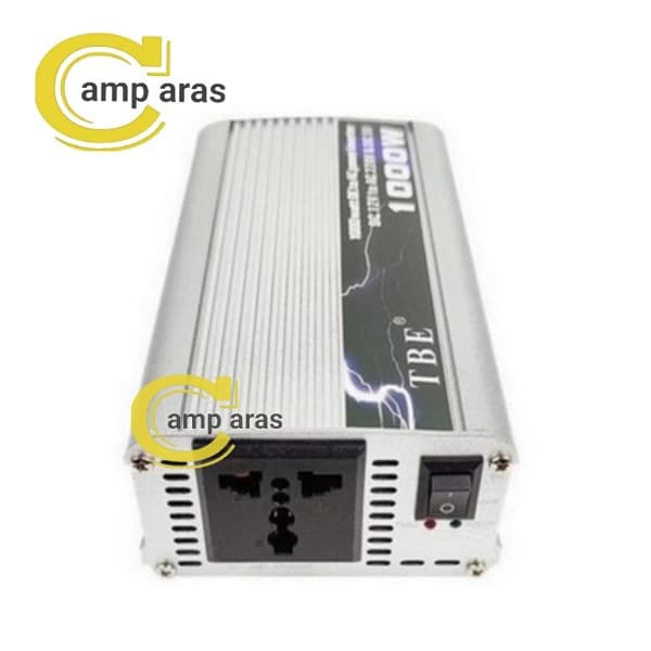 اینورتر و مبدل برق خودرو 1000W وات برند TBE اورجینال — تصویر ۱۱