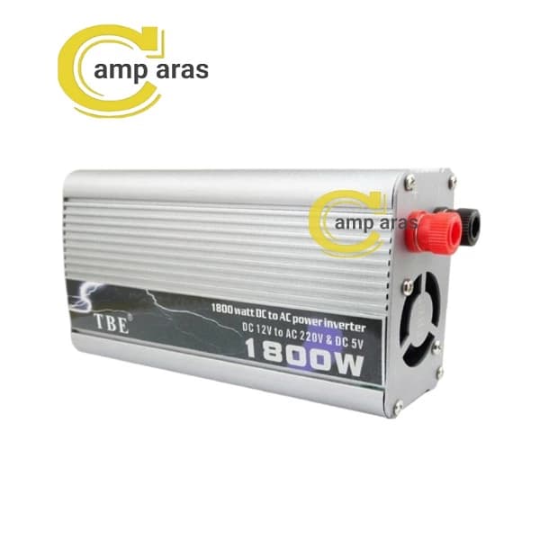 اینورتر و مبدل برق خودرو 1800W وات برند TBE اورجینال — تصویر ۷