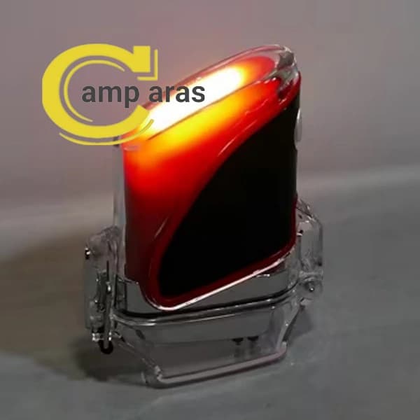 فندک شارژی پلاسمایی چراغ دار LED USB FW-39 — تصویر ۳