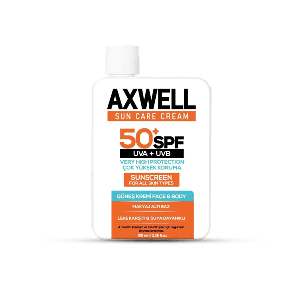 کرم ضد آفتاب ضد لک اکسول با spf50 حجم 100 میل — تصویر ۵
