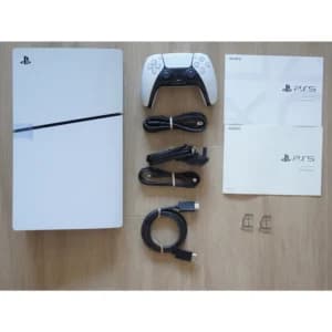 کنسول بازی سونی مدل دیجیتال PlayStation 5 Slim ظرفیت یک ترابایت ریجن 2016A اروپا + دسته اضافی و هدست pulse 3D — تصویر ۴