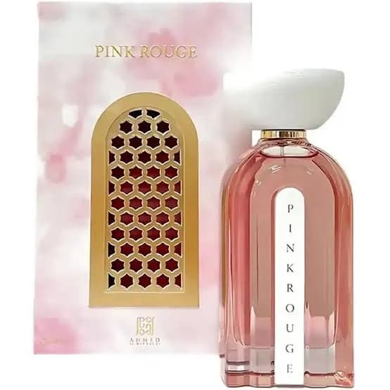 عطر و ادکلن زنانه احمد المغربی پینک رژ ادوپرفیوم Ahmed Al Maghribi Pink Rouge EDP For Women