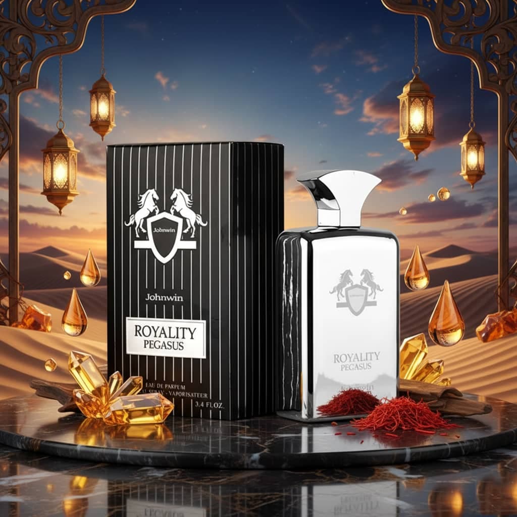 عطر ادکلن مردانه پرفیوم دو مارلی پگاسوس جانوین جکوینز مدل رویالیتی پگاسوس (Johnwin – Jackwins Royality Pegasus) حجم 100 میل — تصویر ۸