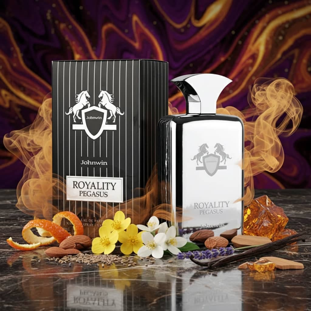 عطر ادکلن مردانه پرفیوم دو مارلی پگاسوس جانوین جکوینز مدل رویالیتی پگاسوس (Johnwin – Jackwins Royality Pegasus) حجم 100 میل — تصویر ۴