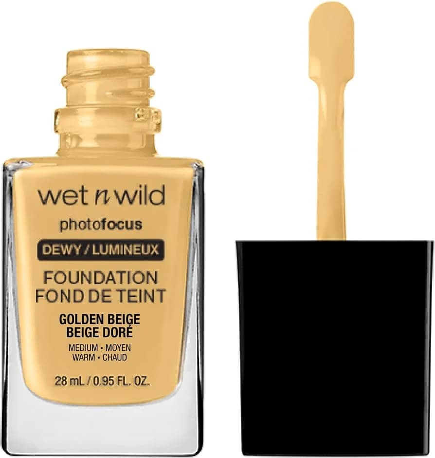 کرم پودر فتوفوکوس DEWY وت اند وایلد Golden Beige 1111524 — تصویر ۴