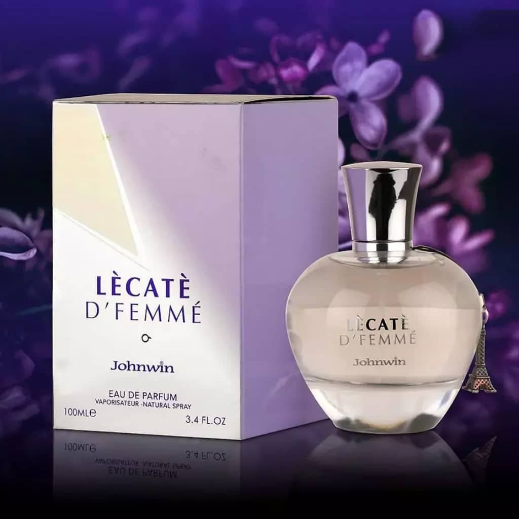 عطر ادکلن زنانه لانوین اکلت آرپیج جانوین جکوینز مدل لکاته د فمی (Johnwin Lanvin Eclat) حجم 100 میل — تصویر ۹