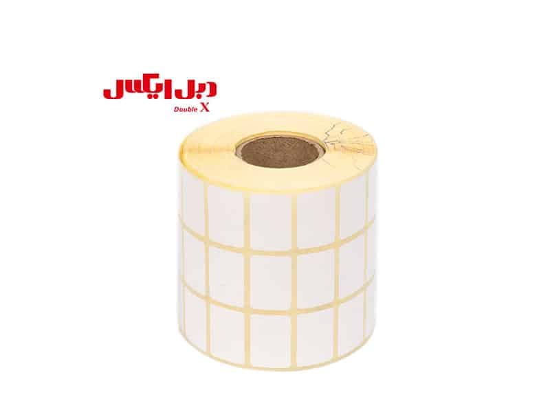 لیبل کاغذی 30*20 سه ردیفه 6000 عددی