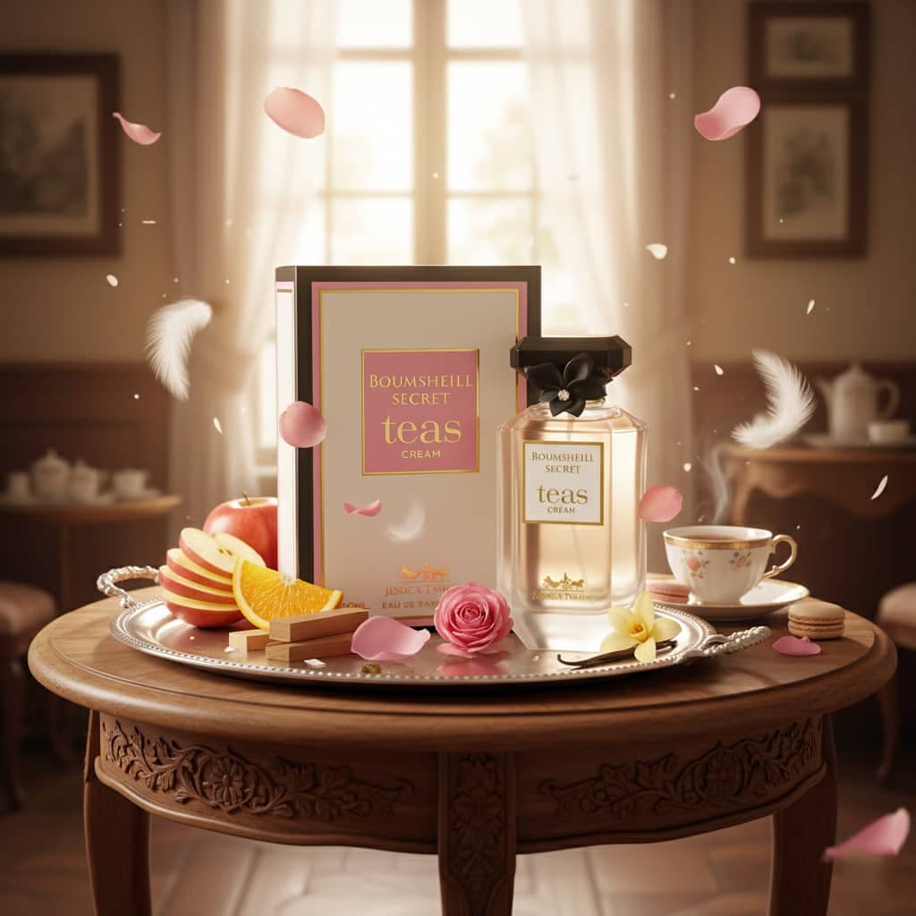 عطر ادکلن زنانه ویکتوریا سکرت تیس کرم کلاود جسیکا توین فرانسه مدل بمبشل سکرت تیس کرم (jessica twain Bombshell secret tease cream) حجم 100 میل — تصویر ۱۱