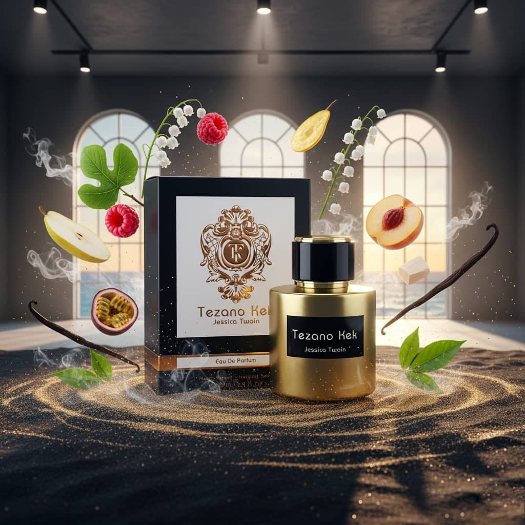 عطر ادکلن زنانه مردانه تیزیانا ترنزی کیرکه جسیکا توین فرانسه مدل تزانو کک (Jessica Twain Tezano Kek) حجم 100 میل — تصویر ۹