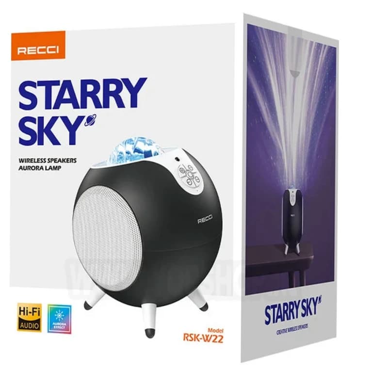 اسپیکر بلوتوثی قابل حمل RECCi مدل RSK-W22 — تصویر ۶