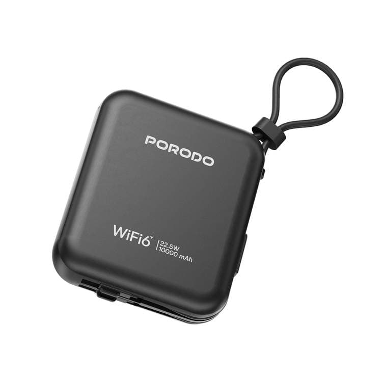 پاوربانک 10000mAhو مودم جیبی LTE پرودو مدل Pocket Router