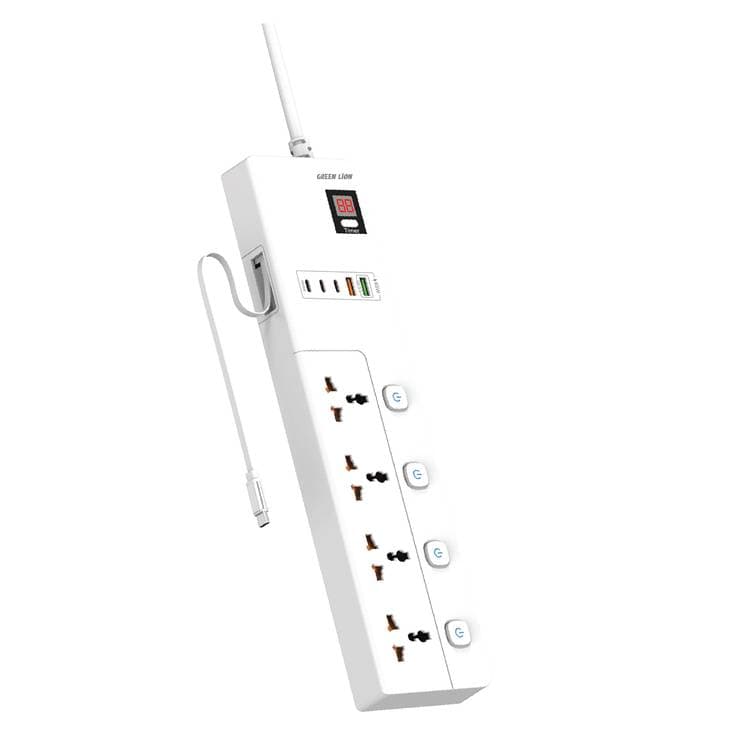 چندراهی و محافظ برق گرین لاین مدل GS-900 3500W