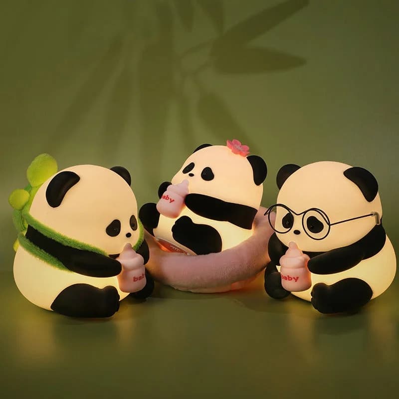 چراغ خواب رومیزی فانتزی PANDA مدل L2401 کد عینک — تصویر ۴