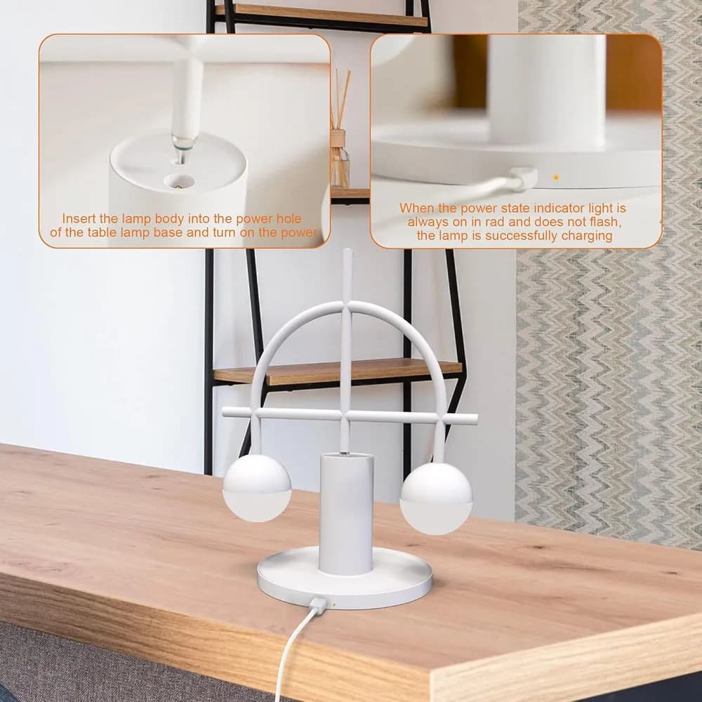 چراغ خواب رومیزی BALANCE LAMP مدل XUAN01 — تصویر ۱۲