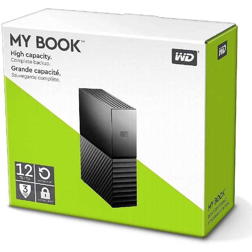 هارد اکسترنال وسترن دیجیتال My Book ظرفیت 12 ترابایت — تصویر ۱۰