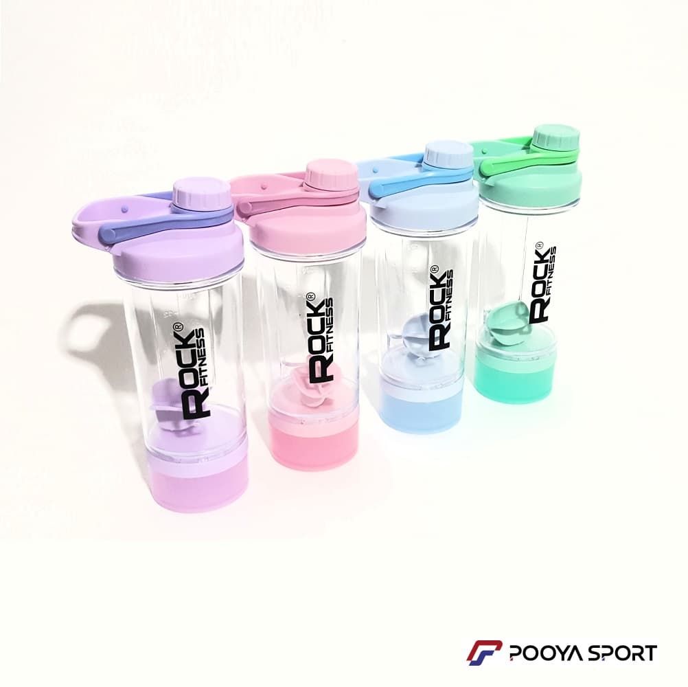 شیکر بدنسازی ROCK سه تیکه با ظرفیت 0.65 لیتر — تصویر ۱۰