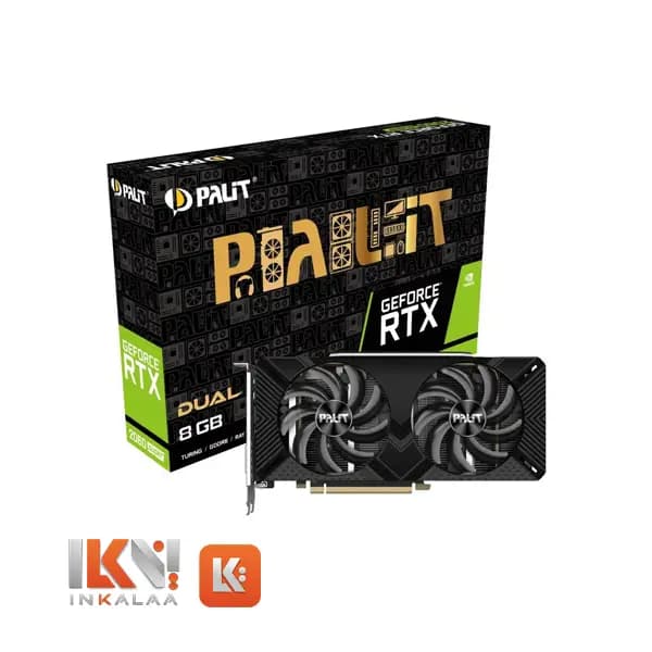 کارت گرافیک استوک Palit مدل Dual RTX 2060 SUPER حافظه 8 گیگابایت — تصویر ۶