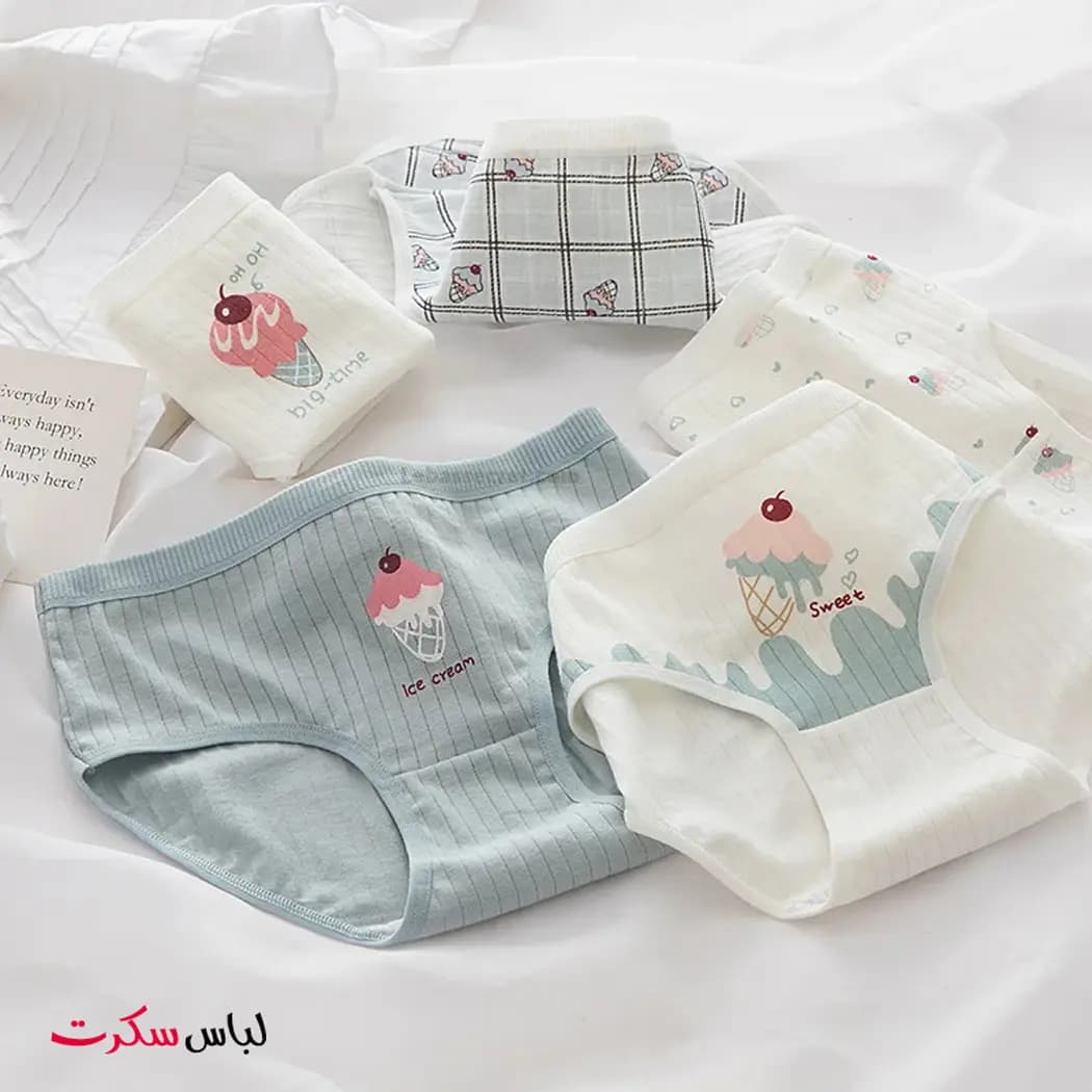 شورت فانتزی زنانه پک 2عددی lebassecret142 — تصویر ۱۰