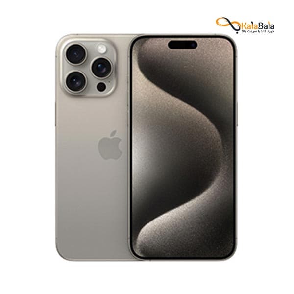 گوشی موبایل اپل آیفون Apple iPhone 15 Pro Max با حافظه 1 ترابایت و رم 8 گیگابایت (ZA/A Non Active) — تصویر ۳