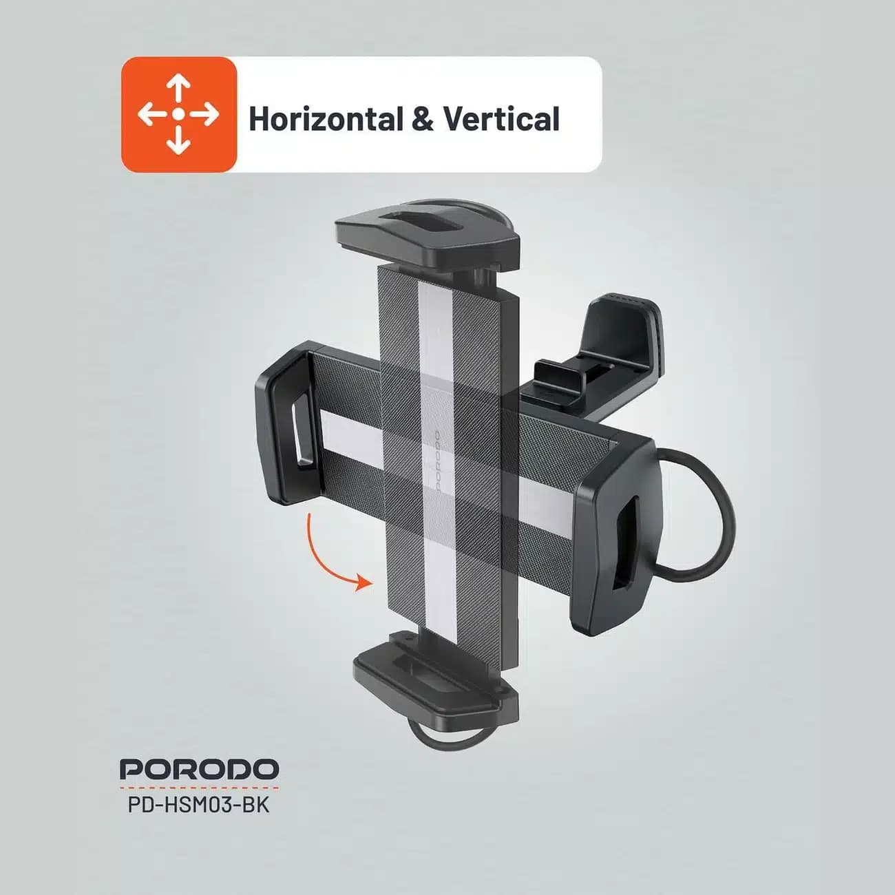 هولدر موبایل و تبلت پورودو Porodo مدل PD-HSM03 اتصال به لبه میز — تصویر ۸