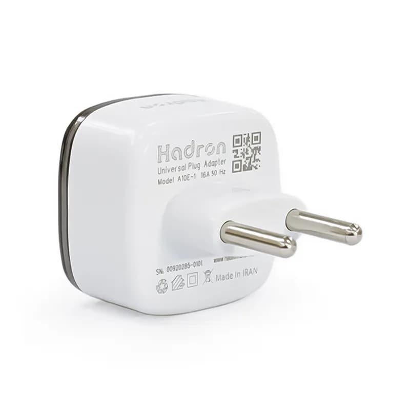 مبدل برق 3 به 2 هادرون مدل Hadron A10E-1 – سفید — تصویر ۴