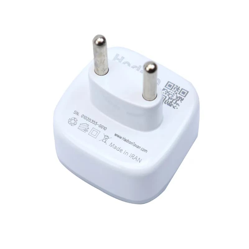 مبدل برق 3 به 2 چراغدار هادرون مدل Hadron A10-1 – آبی — تصویر ۸