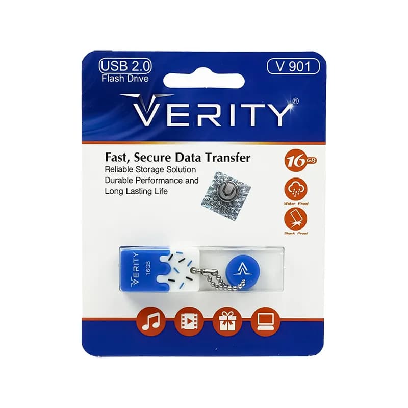فلش مموری USB2.0 وریتی مدل V901 ظرفیت 16 گیگابایت — تصویر ۳