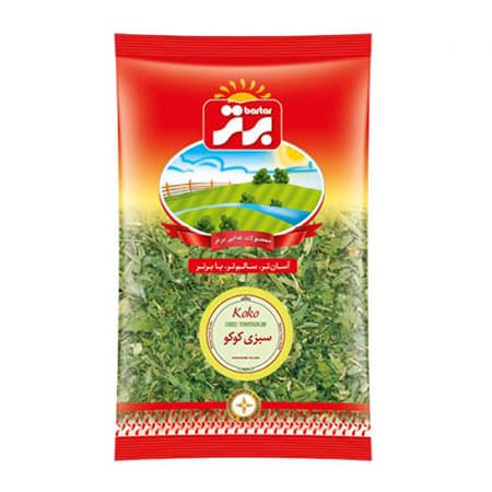 سبزی کوکو خشک برتر مقدار 70 گرم