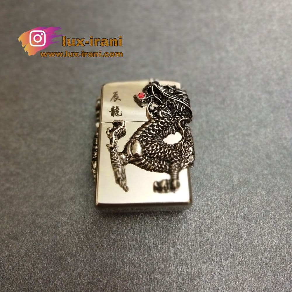 فندک چیف دراگون نگین دار — تصویر ۷
