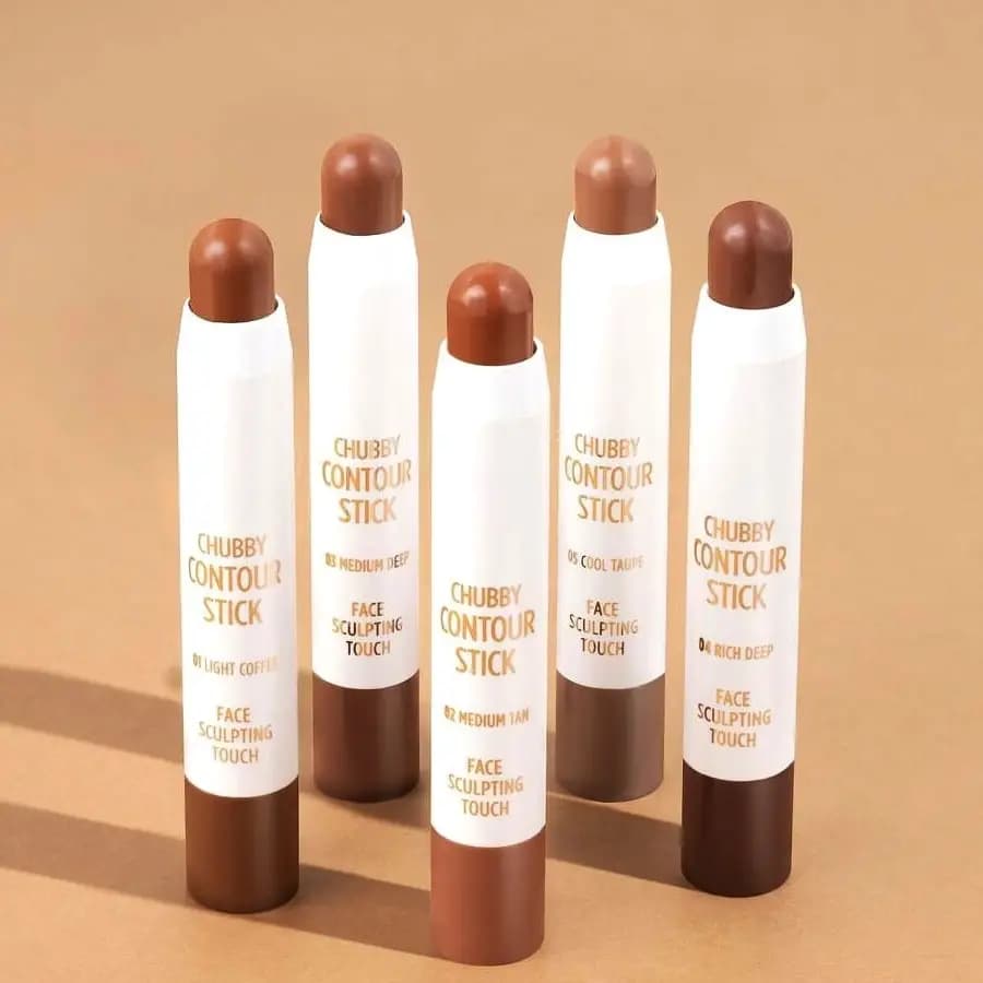 کانتور استیکی گلدن رز مدل CHUBBY شماره 03 رنگ Medium Deep — تصویر ۱۱
