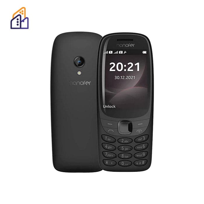 گوشی هانوفر 6310 hanofer دارای دو سیم کارت با پشتیبانی زبان فارسی — تصویر ۲