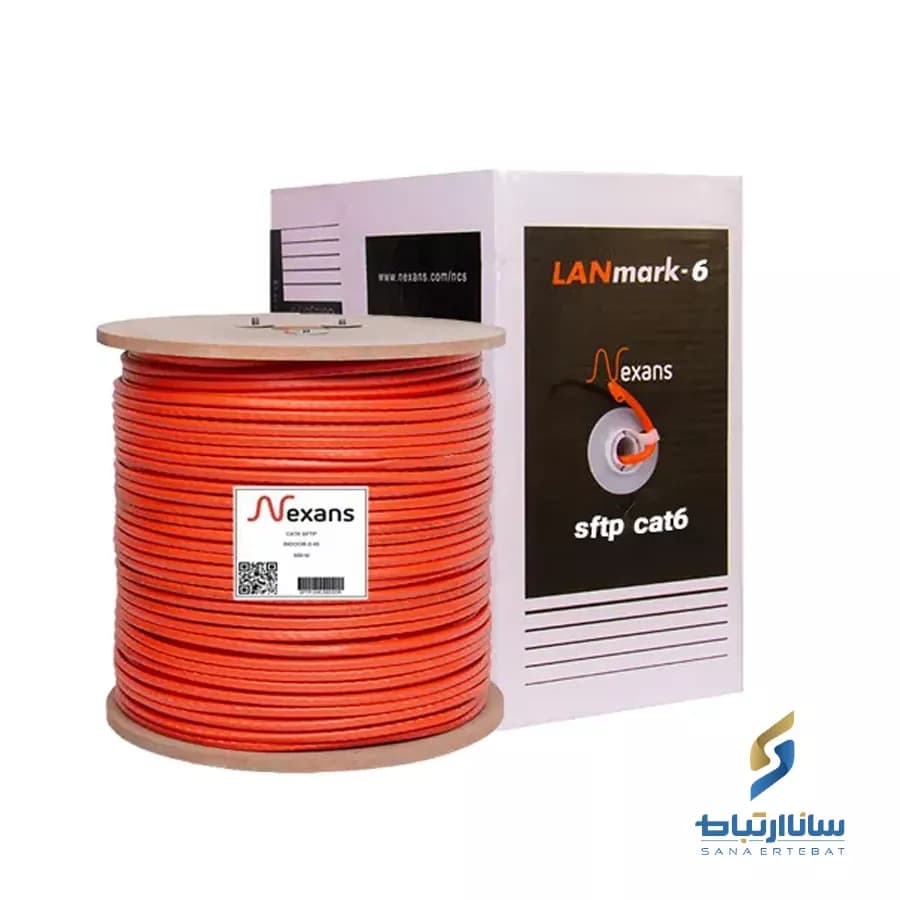 کابل شبکه نگزنس ۵۰۰ متری CAT6 SFTP / بدون تست فلوک — تصویر ۲