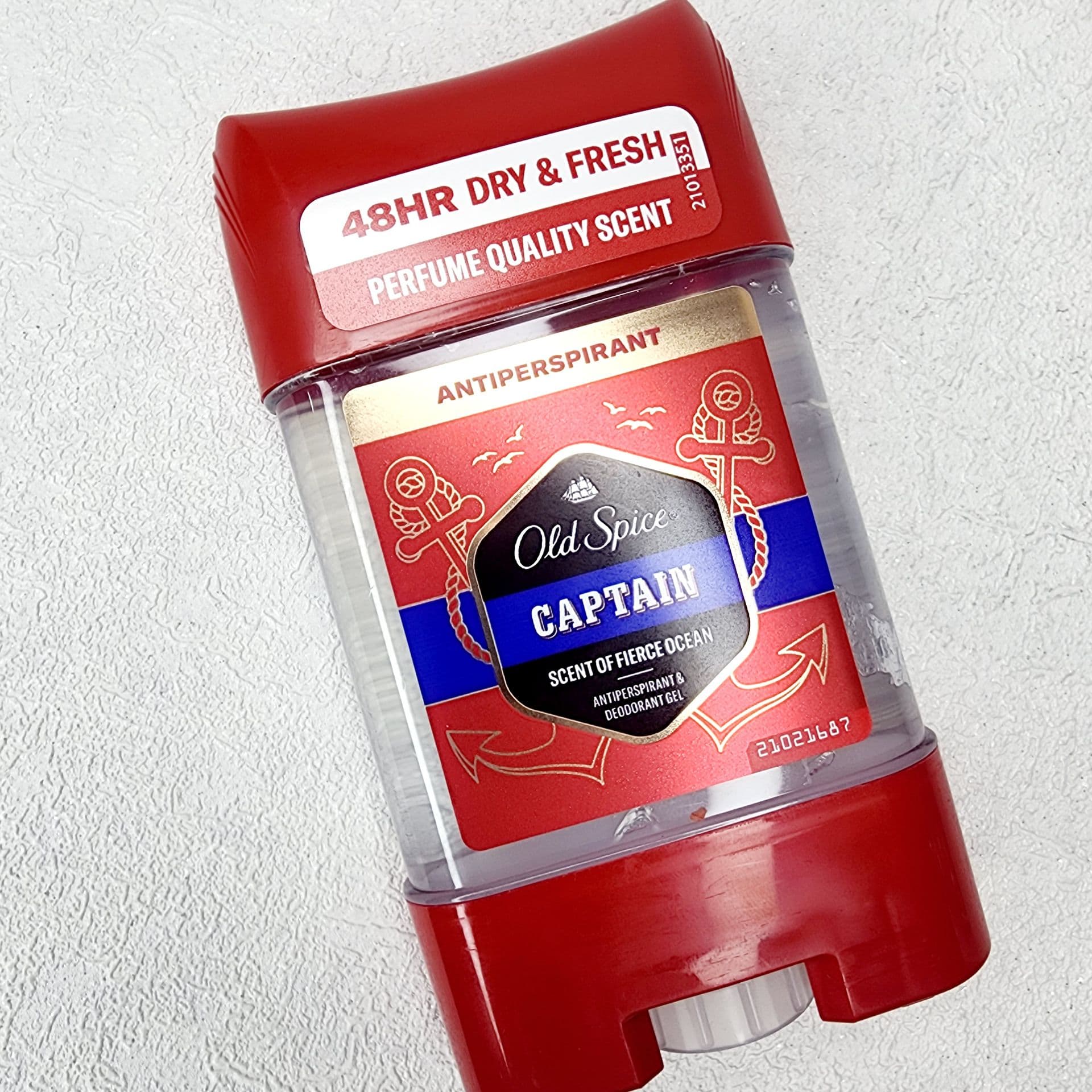 مام ژله ای اولداسپایس old spice مدل CAPTAIN سه لیبله اصلی با رایحه گرم و مردانه — تصویر ۲