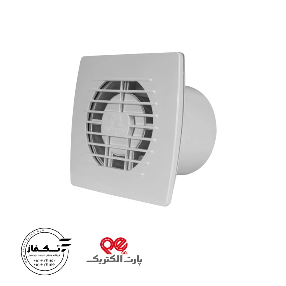 هواکش یونیورسال بدون پنل سایز 10 سفید کد 5630 — تصویر ۲
