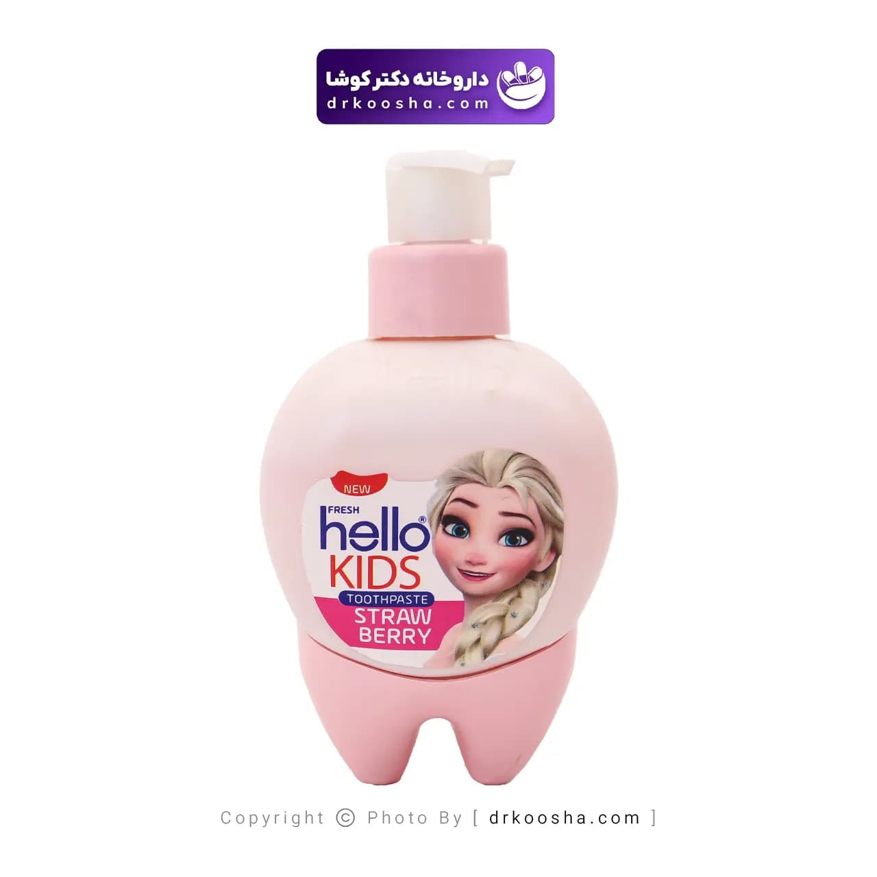 خمیر دندان هلو کیدز 250 گرم — تصویر ۴