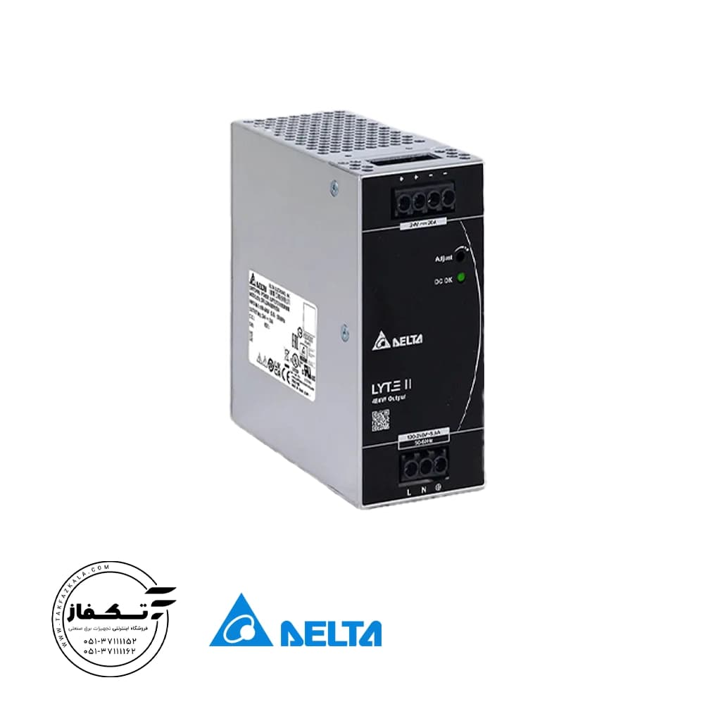 منبع تغذیه دلتا مدل DRL-24V480W1EN — تصویر ۲