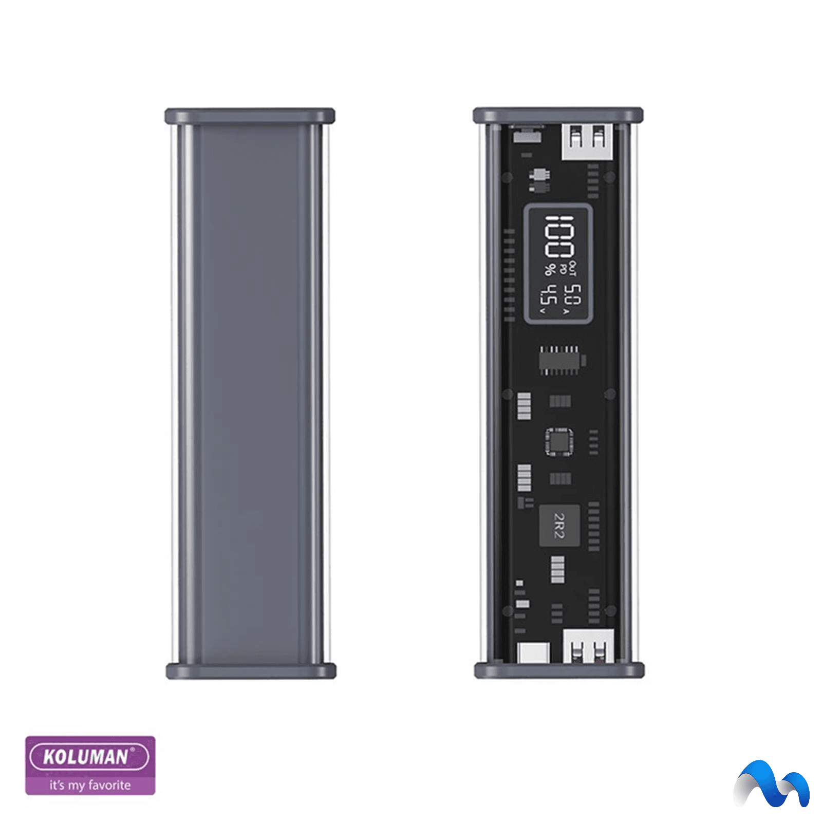 پاوربانک کلومن مدل KP-030 22.5W ظرفیت 20000 میلی آمپر ساعت — تصویر ۵